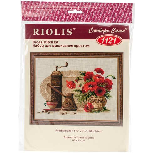 Riolis Counted Cross Stitch Kit 9.5x11.75-sweet William (14 Count) :  Target