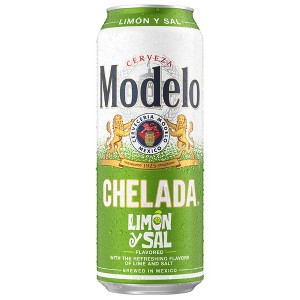 Modelo Chelada Limon y Sal Beer - 24 fl oz Can - 1 of 4