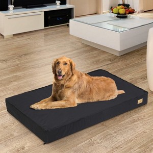 Artloge Outdoor Indoor Deluxe Orthopedic Dog Bed Memory Foam Comfy Pet Mattress with Waterproof Washable Cover & Fit Dog Cage - 1 of 4