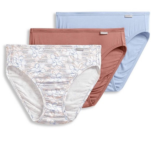 Jockey® Supersoft Breath French Cut Underwear - Blue Floral, 3 pk