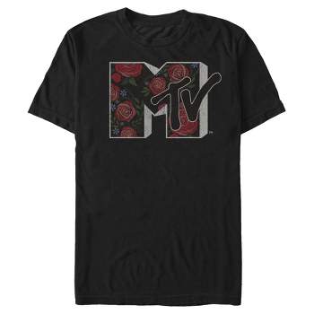 Men's MTV Rose Decor Logo T-Shirt