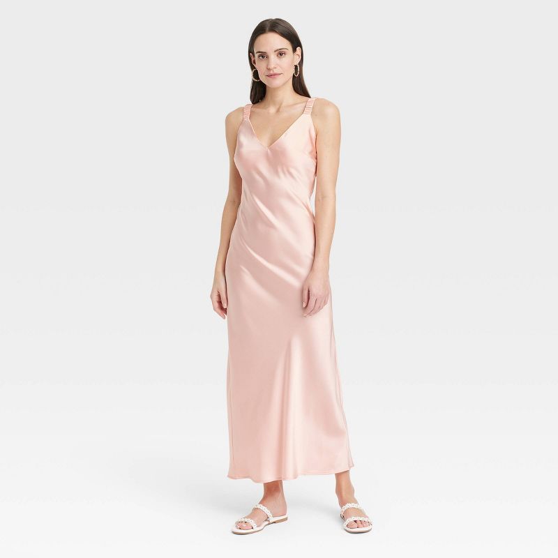 Women's Midi Perfect Slip Dress - A New Day™, 1 of 10
