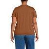Lands' End Women's Relaxed Supima Cotton T-Shirt - 2 of 3