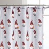 VCNY Holiday Gnome 13pc Shower Curtain Set - 2 of 4