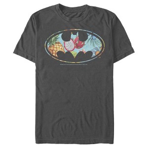 Men's Batman Tropical Logo T-Shirt - 1 of 4