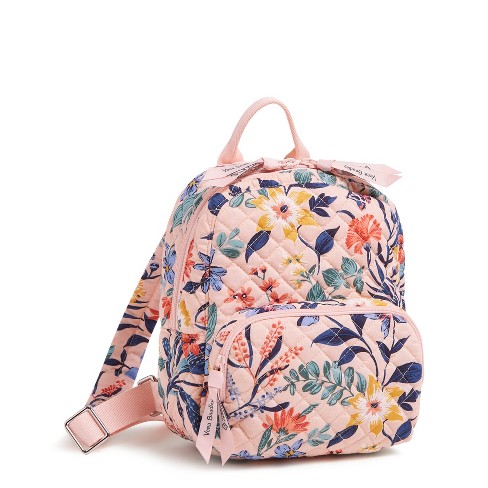 Vera bradley coral store floral backpack