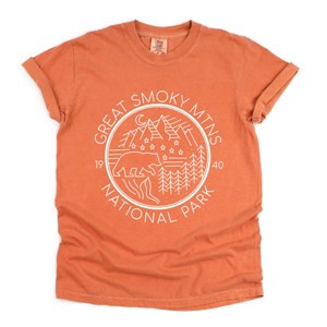 Simply Sage Market Great Smoky Mountains National Park Garment Dyed Tee - 1 of 4