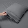 Hearth & Harbor 6 Piece Sheet Set, Extra Deep Pocket Sheets Fits Mattress up to 21", Soft Microfiber Sheets - 3 of 4