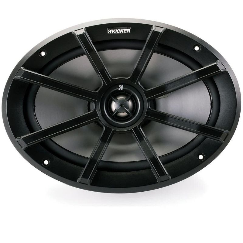 Kicker 40PS692 6x9" 2-Way 2-Ohm Powersports Coaxial Speakers, 5 of 9