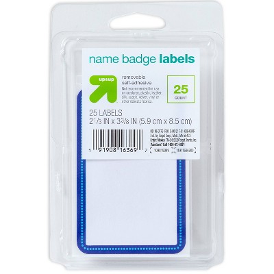 Pen+ Gear Plastic Name Tag Badge ID Card Holders, 3-3/8 x 2-1/4, Clear, 12 ct