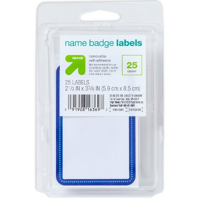 25ct Name Tags - up&up™