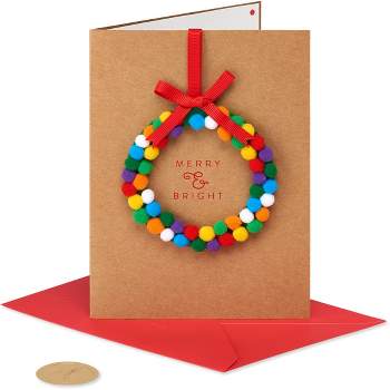 Christmas Card Fun and Joy with Detachable Ornament - PAPYRUS