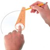 Learning Resources SAFE-T Compass Orange Blister Card: Classroom Safety, Geometric Tracer, Math Kit, Ages 8+, 3rd Grade - 2 of 3