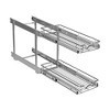 Hold N’ Storage Pull Out Cabinet Organizer 2 Tier – Heavy Duty Metal with Lifetime Limited Warranty - Anti Rust Chrome Finish - 4 of 4