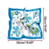 Allegra K Women's Soft Square Neck Scarves Multi Pattern Neckerchief - 3 of 3