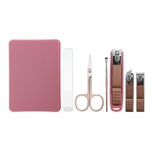 Unique Bargains Portable Nail Clippers Set Toenail Clippers 1 Set - 1 of 4