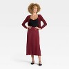 Women's Ribbed Mini Sweater Skirt - A New Day™ - 3 of 3