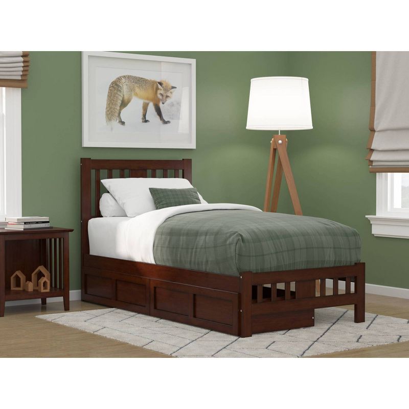 Tahoe Bed with Footboard and 2 Drawers - AFI, 3 of 10