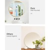 HD Eco-Friendly Round Bathroom Mirror for Over Sink - 3 of 4