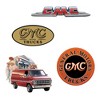 GMC Vinyl Large Deluxe Stickers Variety Pack of 11 - 3 of 4