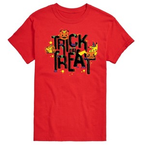 Men's - Pokémon - Trick Or Treat Short Sleeve Graphic T-Shirt - 1 of 4
