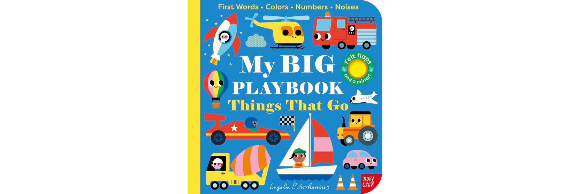 My Big Playbook: Things That Go - by  Nosy Crow Ltd (Board Book)