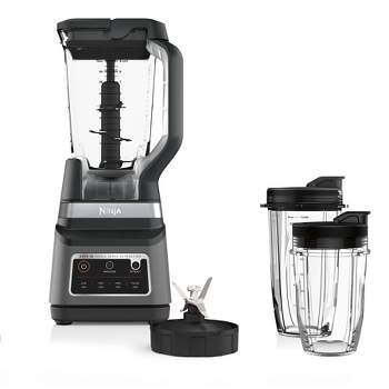 Ninja QB3001SS Ninja Fit Compact Personal Blender, for Shakes, Smoothies,  Food Prep, and Frozen Blending, 700-Watt Base and (2) 16-oz. Cups & Spout
