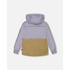 Deux par Deux Girl Colorblock Mid-Season Jacket - 4 of 4