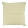 Saro Lifestyle Saro Lifestyle Throw Pillow Cover With Striped Design, Black/White, 20" - 2 of 3