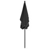 vidaXL Garden Parasol with Pole 82.7"x55.1" Anthracite - 4 of 4