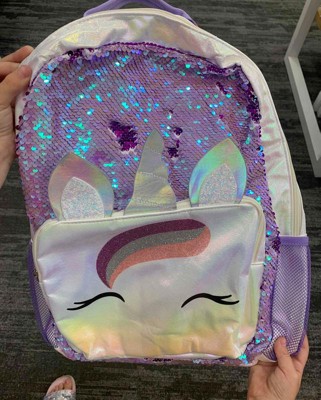 Unicorn Backpack, Hot Pink Back to School Unicorn Lover Bag, Kids