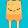 Men's Design By Humans Popsicle hug By kimvervuurt T-Shirt - 2 of 3