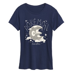 Women's - Pokémon - Lunatone Short Sleeve Graphic T-Shirt - 1 of 4
