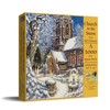 Sunsout Church in the Snow 1000 pc  Christmas Jigsaw Puzzle 44131 - 2 of 4