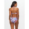 Women's Palm Print Bandeau Bikini Swimsuit Top Bra Sizing - LASCANA - 2 of 4