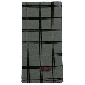 Evideco French Home Goods Chef's Choice Cotton Kitchen Towel 28x20 Inch – Ultra-Absorbent, Durable, Machine Washable for Safe Cooking & Baking - 1 of 4