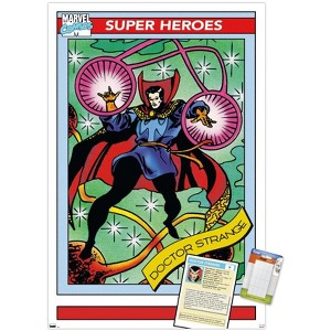 Trends International Marvel Trading Cards - Doctor Strange Unframed Wall Poster Prints - 1 of 4