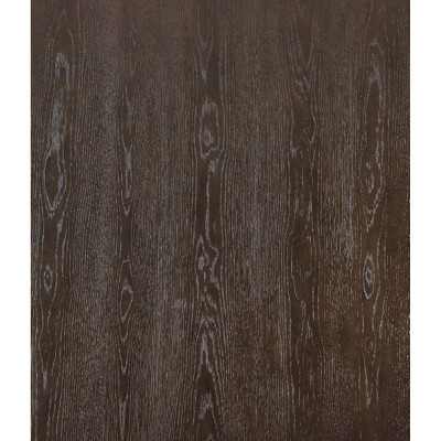 Burkhaus Dark Brown Oak Dining Server with Glass Doors
