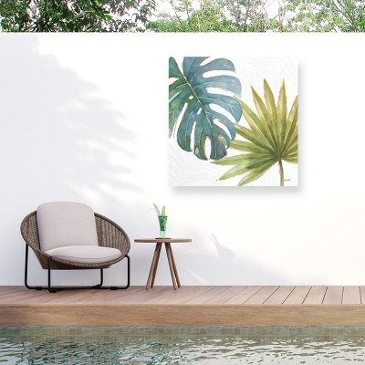 Lisa Audit Tropical Blush VIII Outdoor Canvas Art