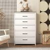 Galano Kellie 5 Drawer 31.5 in. Wide Chest of Drawer (Sturdy, Effortless Assembly with Interlocking Drawers) - 3 of 4