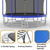 ORRD 16FT Outdoor Trampoline with Enclosure Net, Balance Bar, Basketball Hoop & Ball, ASTM Approved Heavy-Duty Trampoline for Kids & Teens - 4 of 4
