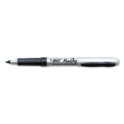 Bic Marking Ultra-Fine Tip Permanent Marker Tuxedo Black Dozen GPMU11BK