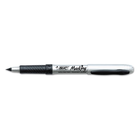 Bic Marking Ultra-fine Tip Permanent Marker Tuxedo Black Dozen Gpmu11bk :  Target