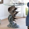 SPI Home Marlin and Sailfish End Table – 24" Tall Metal Ocean-Themed Side Table, Nautical Outdoor or Indoor Accent - 3 of 3