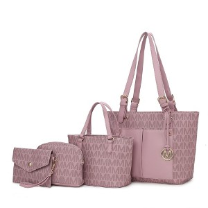 MKF Collection Havenly Women’s Tote Bag, Mini Tote Bag, Pouch and Wallet by Mia K - 1 of 4
