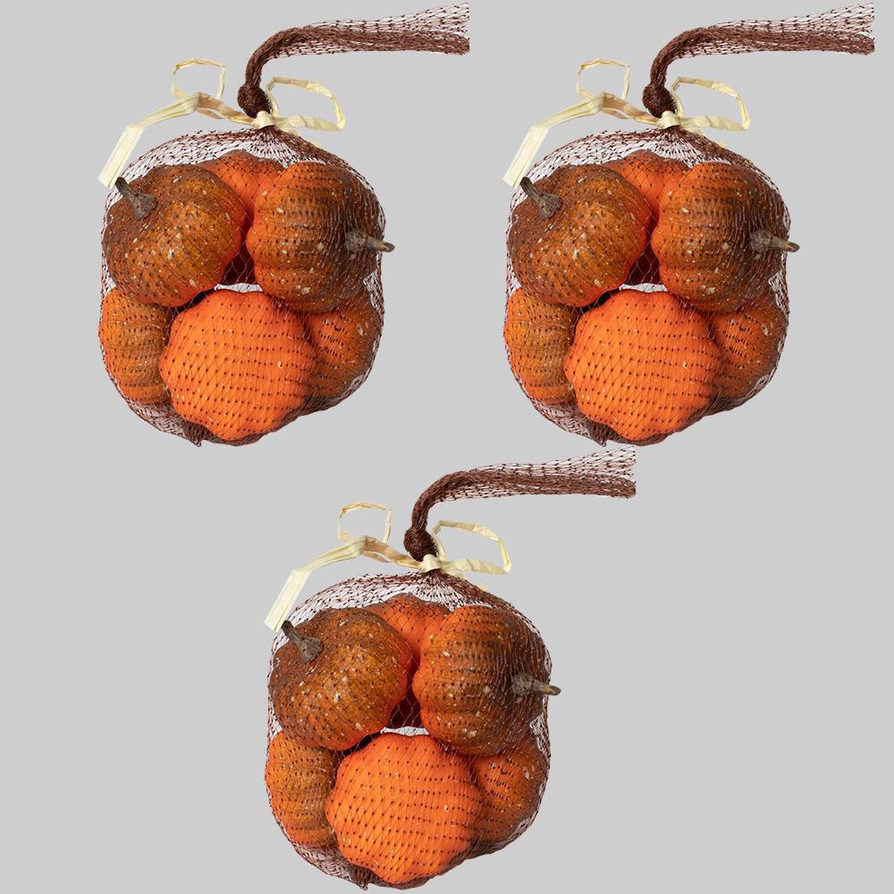 3pk Fillers Mini Pumpkins - Bullseye's Playground was $9.0 now $4.5 (50.0% off)