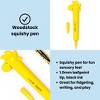 Yoobi 2pk Peanuts Novelty Ballpoint Pen Woodstock, School Supplies - 3 of 4
