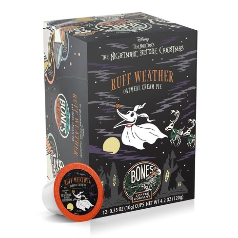 Bones Coffee Company Ruff Weather Bones Cups Oatmeal Cream Pie Coffee 12 ct Single-Serve Bones Cups Coffee Pods Compatible with Keurig Coffee Maker - image 1 of 4