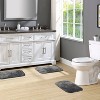 3pc Traditional Nylon Washable Bathroom Rug Set - Garland Rug - image 2 of 4