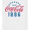 Men's - Coca-Cola - Patriotic Star Circle Short Sleeve Graphic T-Shirt - 2 of 4